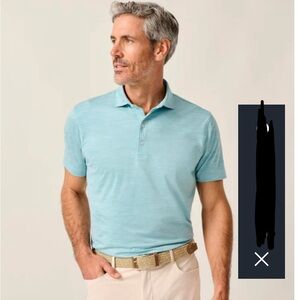 johnnie-O Aqua Polo Shirt